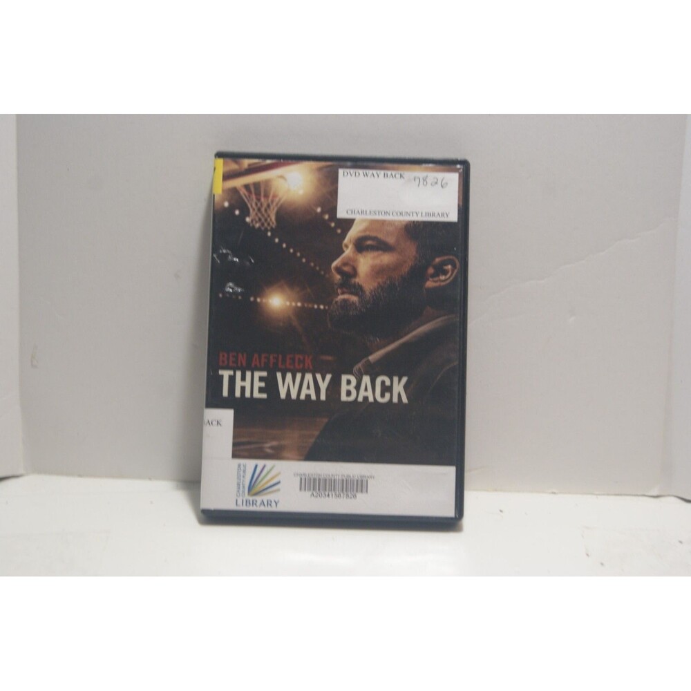 The Way Back DVD Ben Affleck - Redemption Courage X-Library Rental
